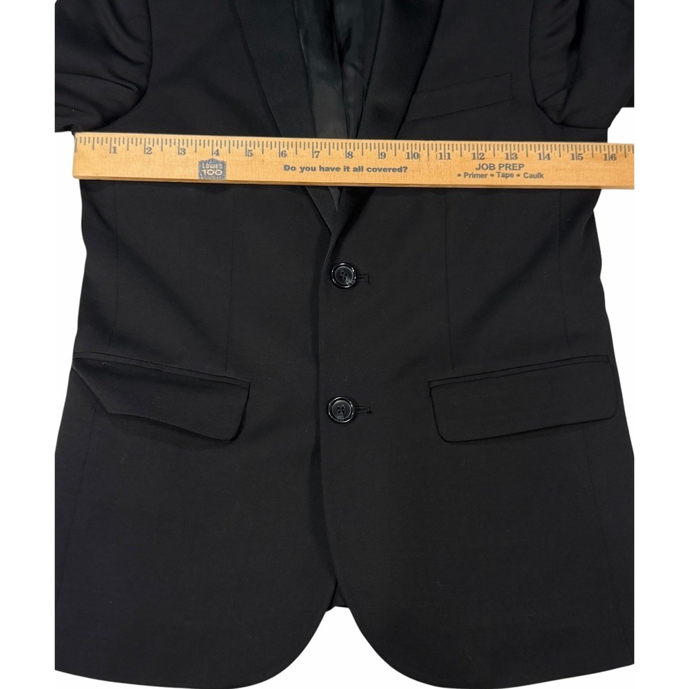 J.Crew Crewcuts Ludlow Boys Tuxedo Jacket$298 Italian Wool #34245 Black Size 12 - Picture 5 of 15